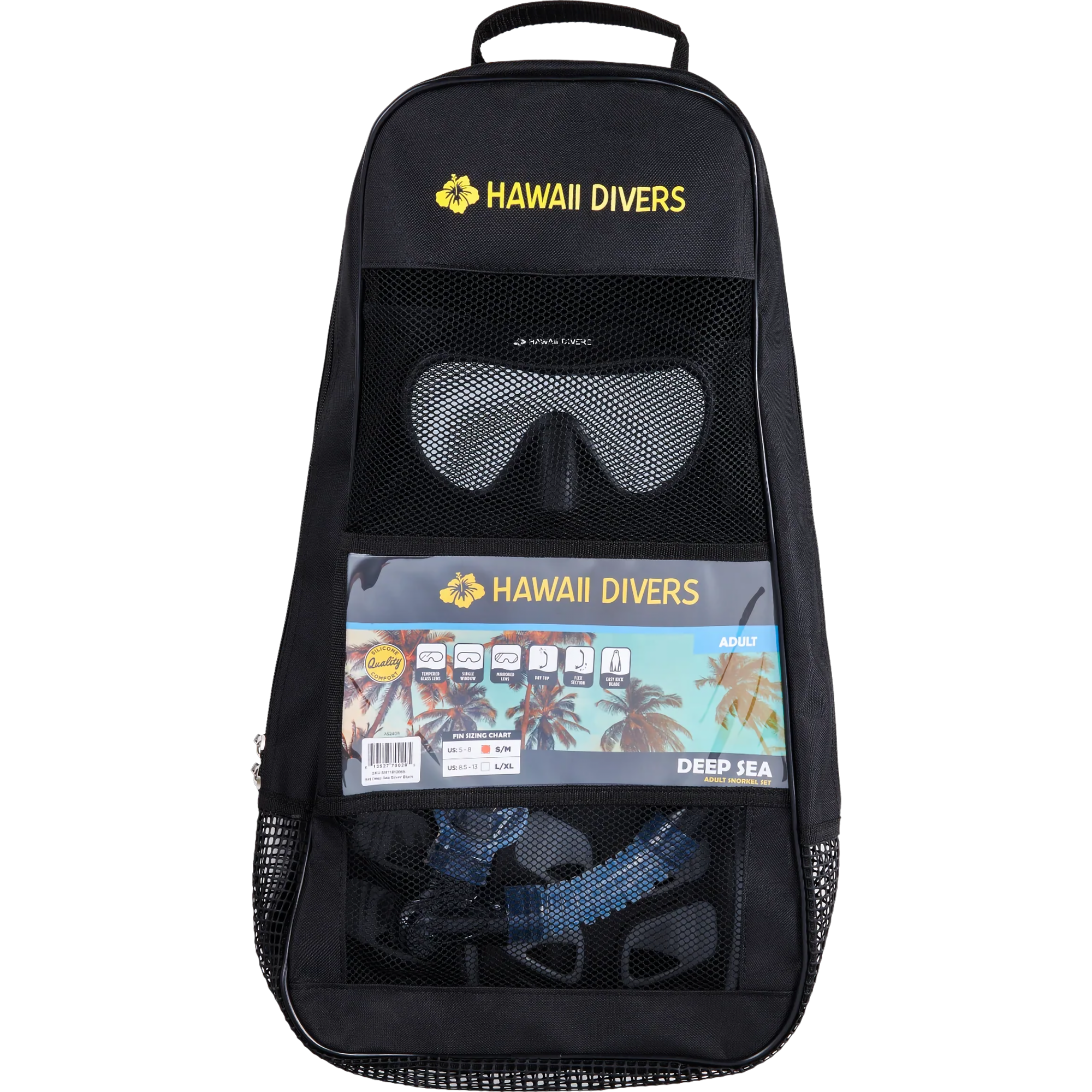 Deep Sea Snorkel Fin Set alternate view