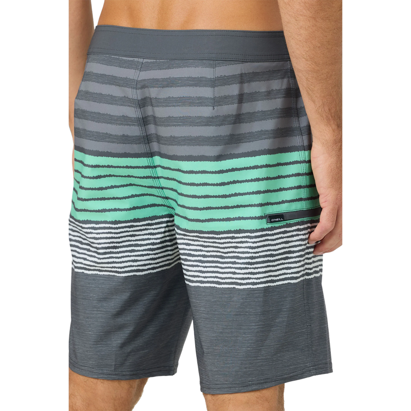 Men's Hyperfreak Heat Stripe 20", O'Neill Men's Hyperfreak Heat Stripe 20" 3/4 Back
