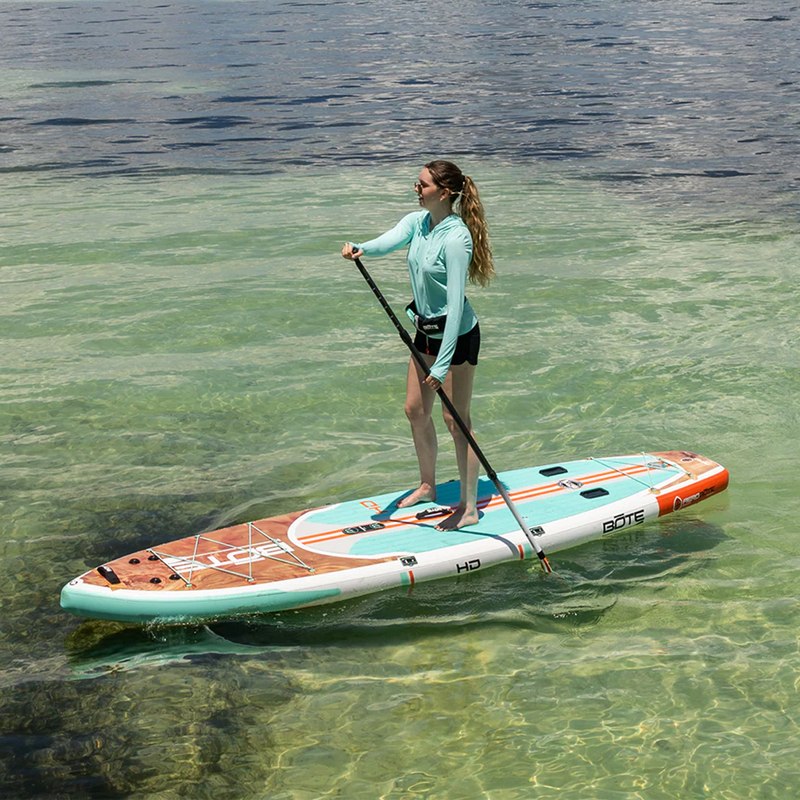 HD Aero 11'6' Magnepod Duo, BOTE HD Aero Magnepod Duo with paddler