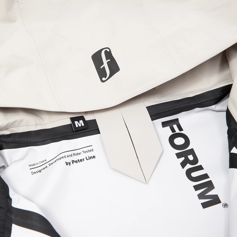 Men's 3L All-Mountain Jacket, Forum Snowboards Men's 3L All-Mountain Jacket tag info