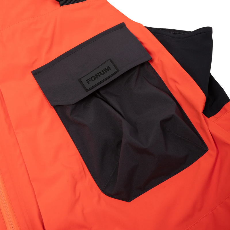 Men's Backcountry Bib, Forum Snowboards Men's Backcountry Bib chest pocket