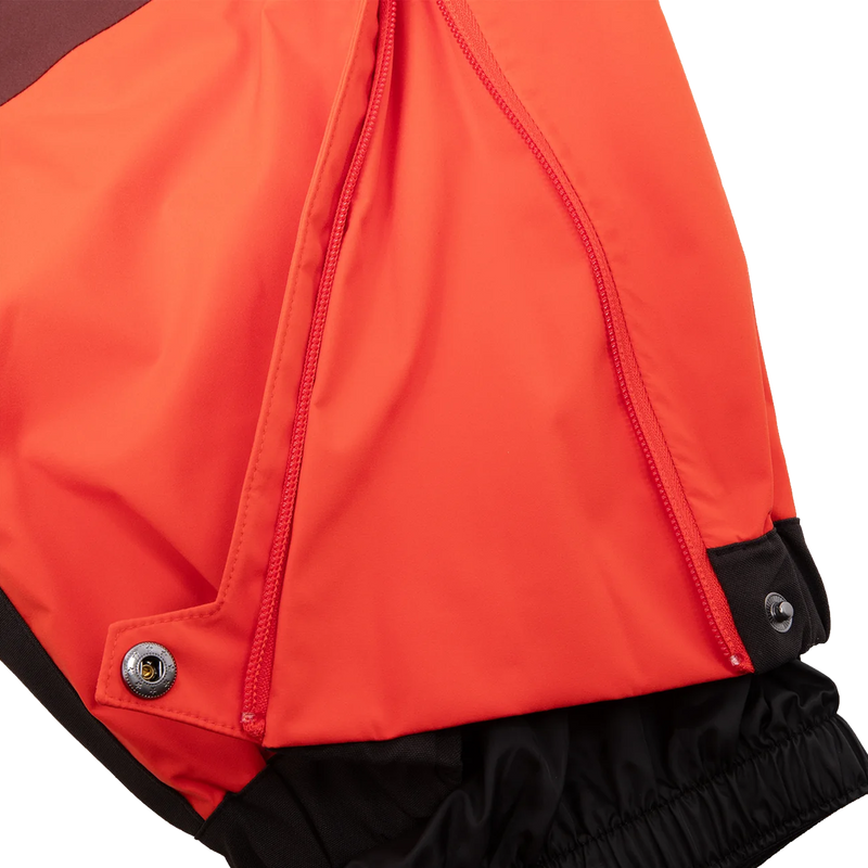 Men's Backcountry Bib, Forum Snowboards Men's Backcountry Bib ankle zip and cuff