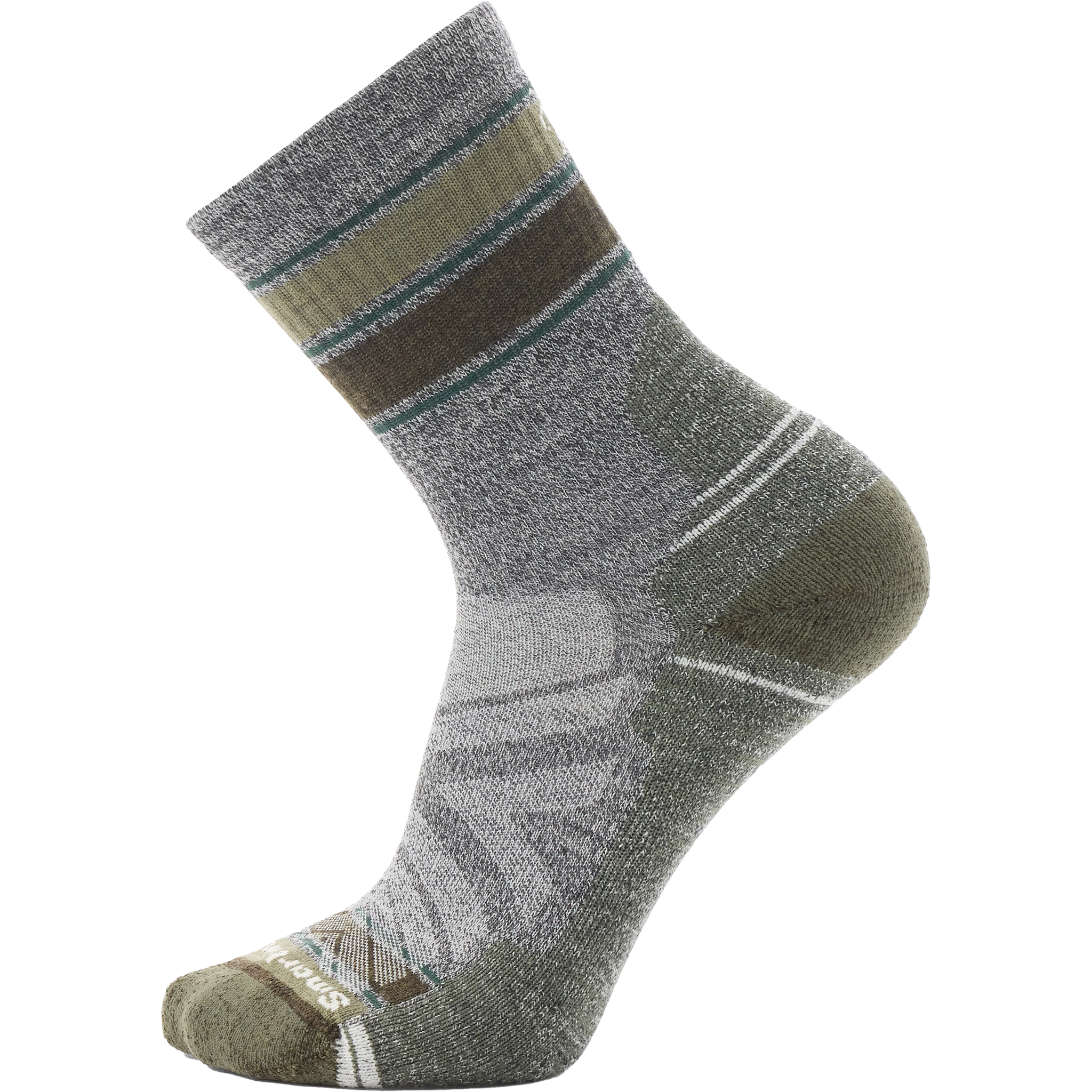 Hike Light Cushion Striped Mid Crew alternate view