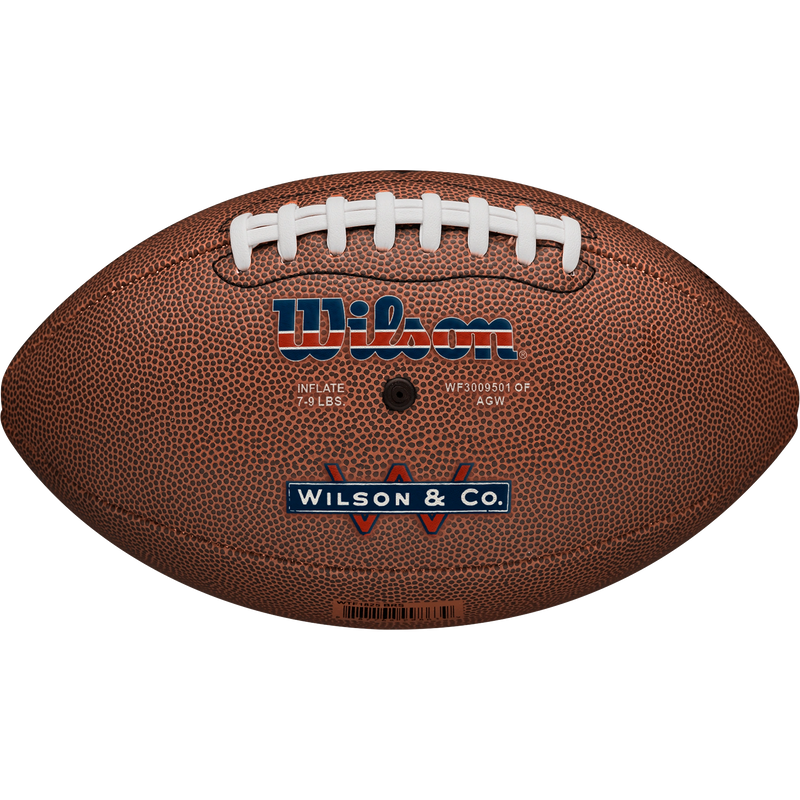 Heritage Football, Wilson Heritage Football in Brown back