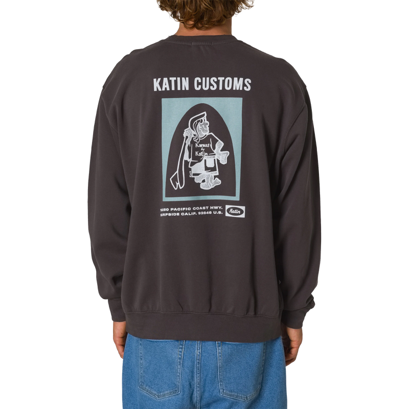 Men's Assembly Crew, Katin Men's Assembly Crew Back