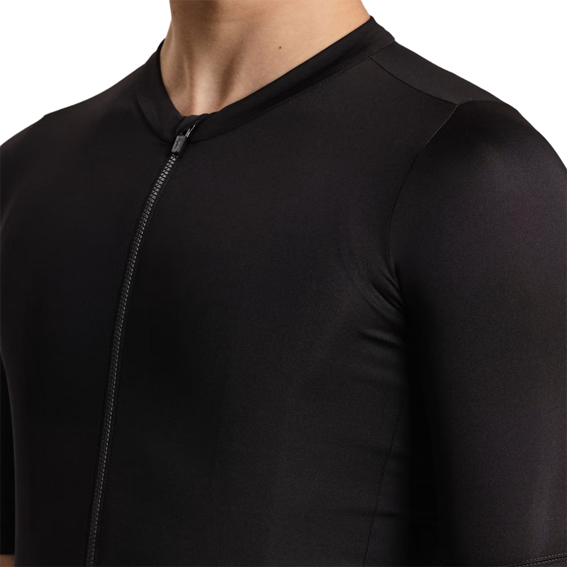 Men's Pro Team Training Jersey, Rapha Pro Team Training Jersey in BLW-Black/Dark Grey front zipper