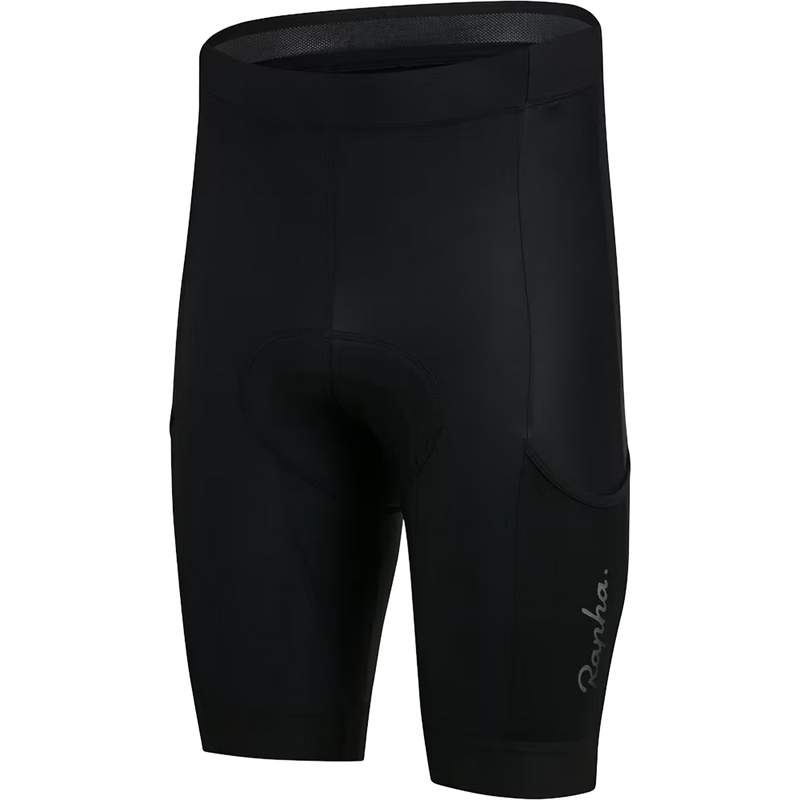 Men's Core Cargo Shorts, Rapha Core Cargo Shorts in BLW-Black/White front left