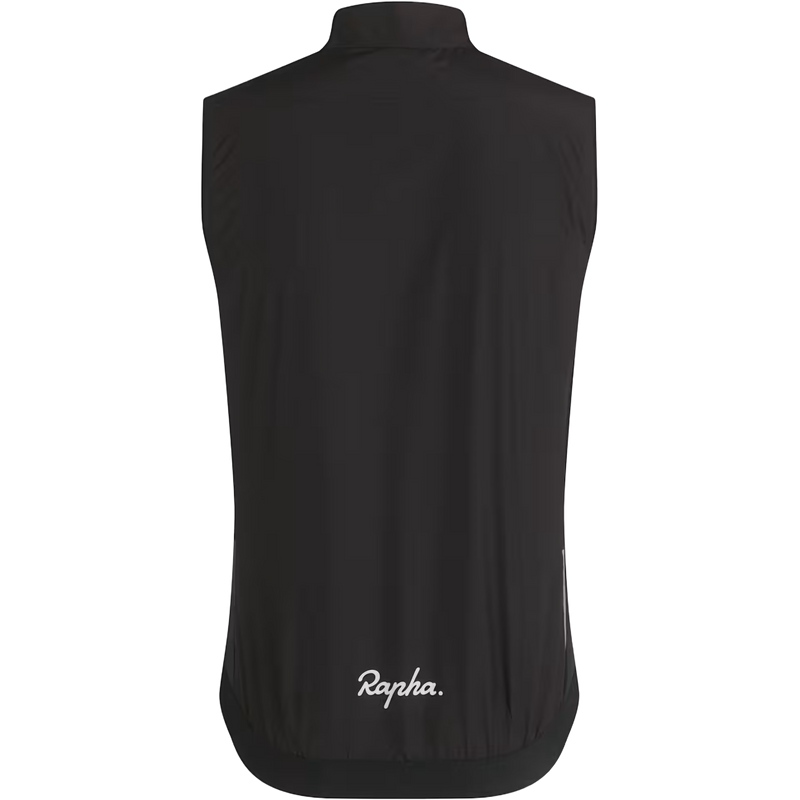 Men's Core Gilet, Rapha Men's Core Gilet in BLW-Black/White back