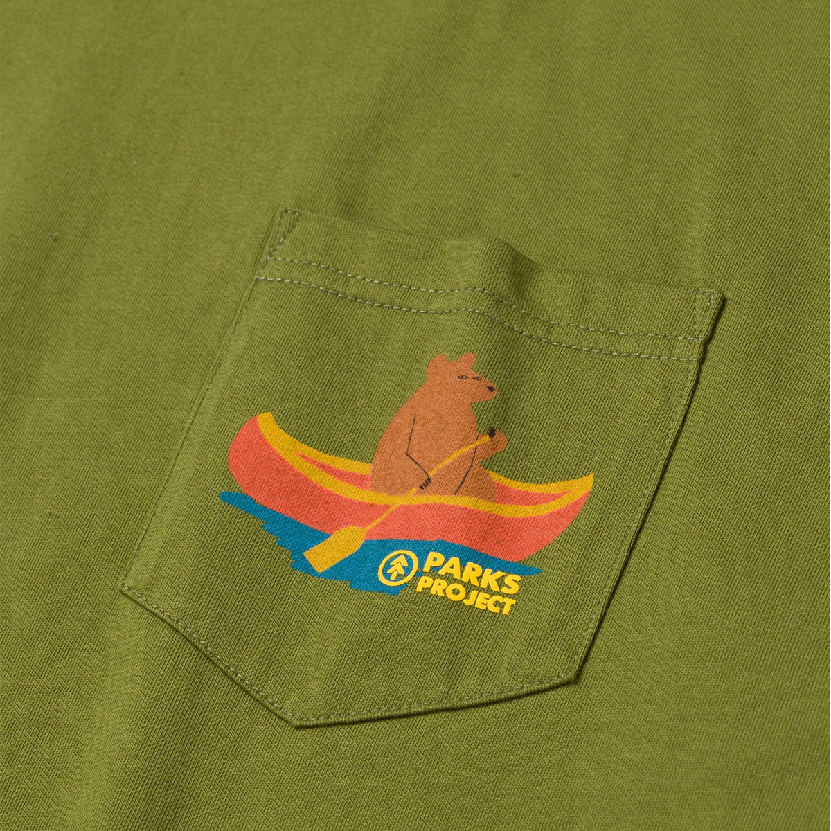 Bears at Camp Pocket Tee alternate view