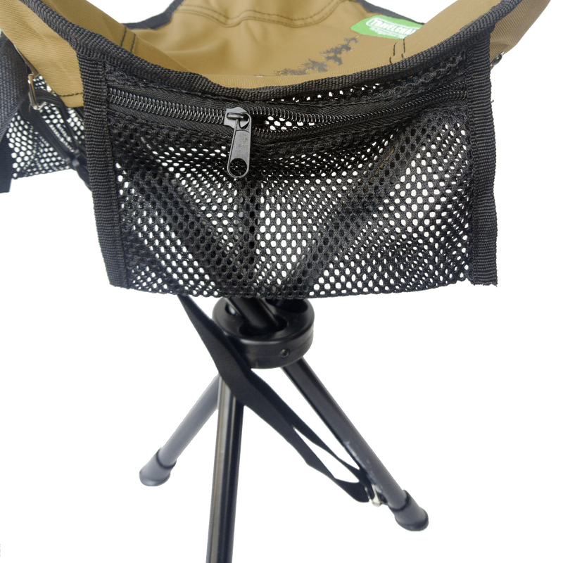 Slacker Recycled fabric, TravelChair Slacker Recycled fabric storage pocket
