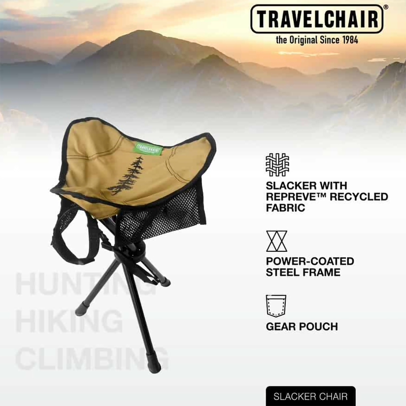 Slacker Recycled fabric, TravelChair Slacker Recycled fabric features