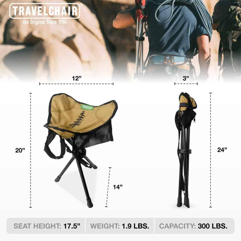 Slacker Recycled fabric, TravelChair Slacker Recycled fabric dimensions