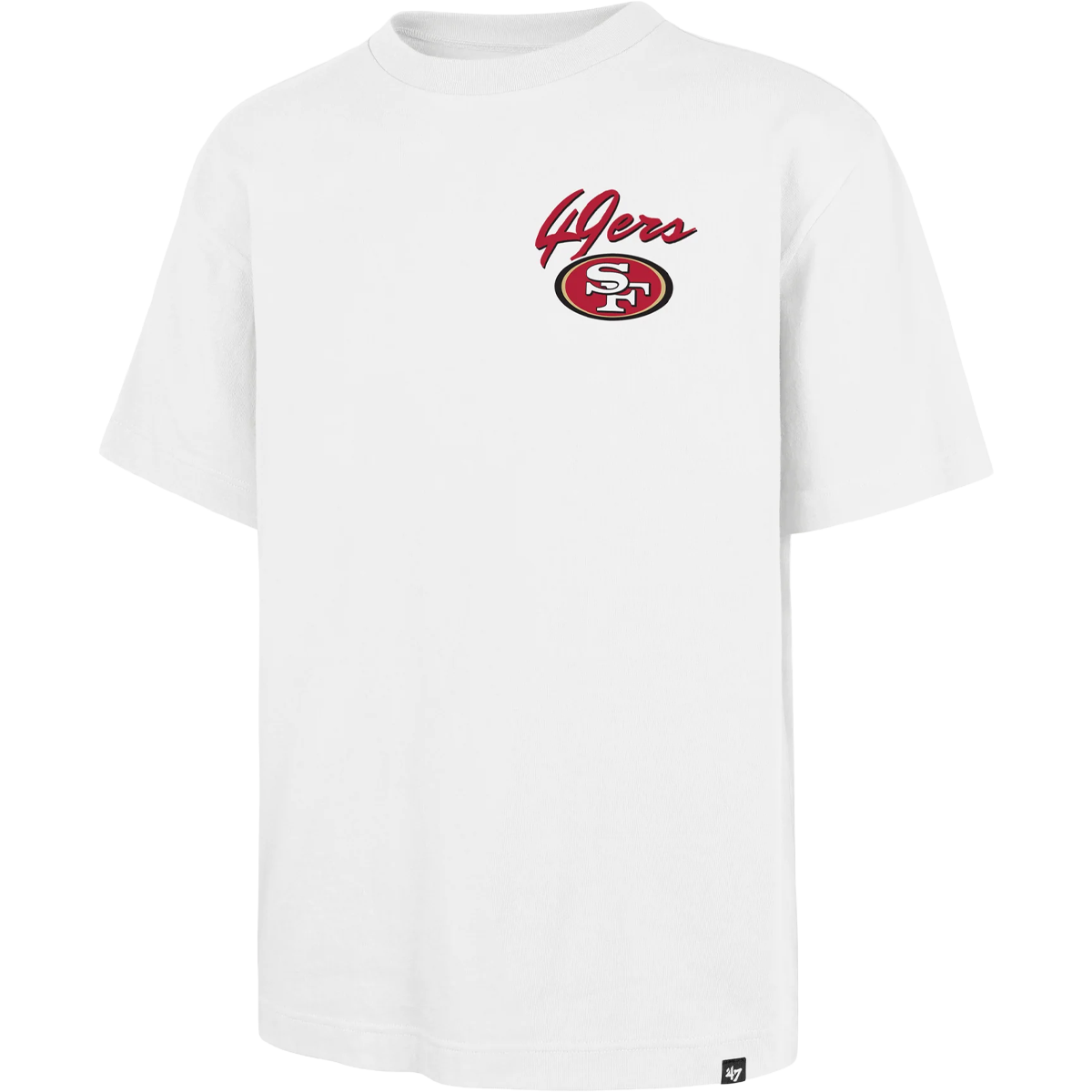Men's 49ers KO Backer Script Illustrated Tee alternate view