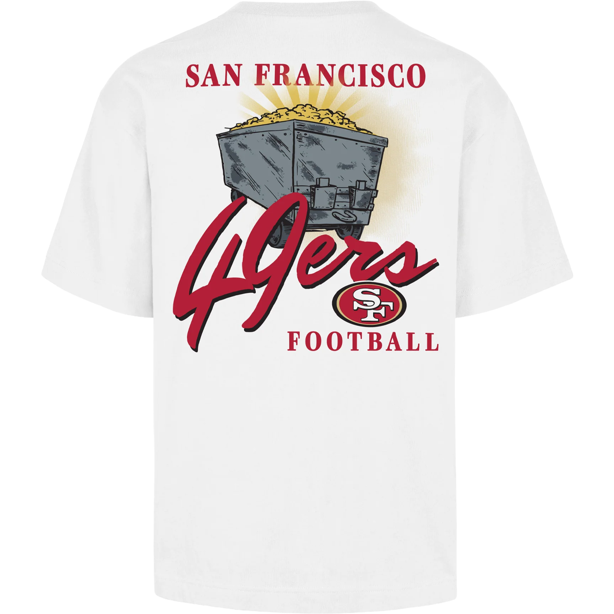 Men's 49ers KO Backer Script Illustrated Tee alternate view