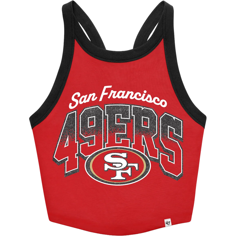 Women's 49ers Shimmer Shadow Sporty Tank, Featured Image