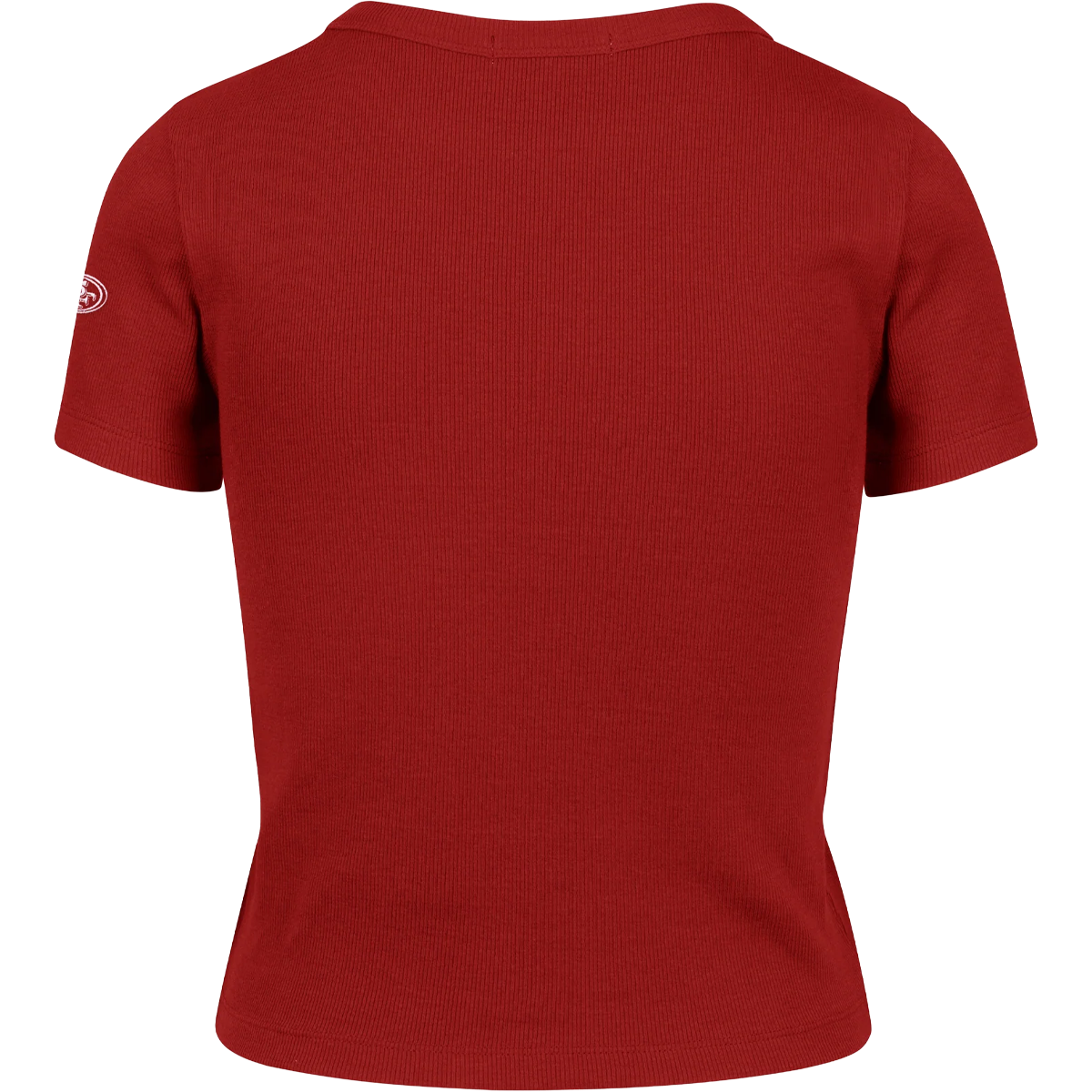 Women's 49ers Spirited Baby Rib Tee alternate view