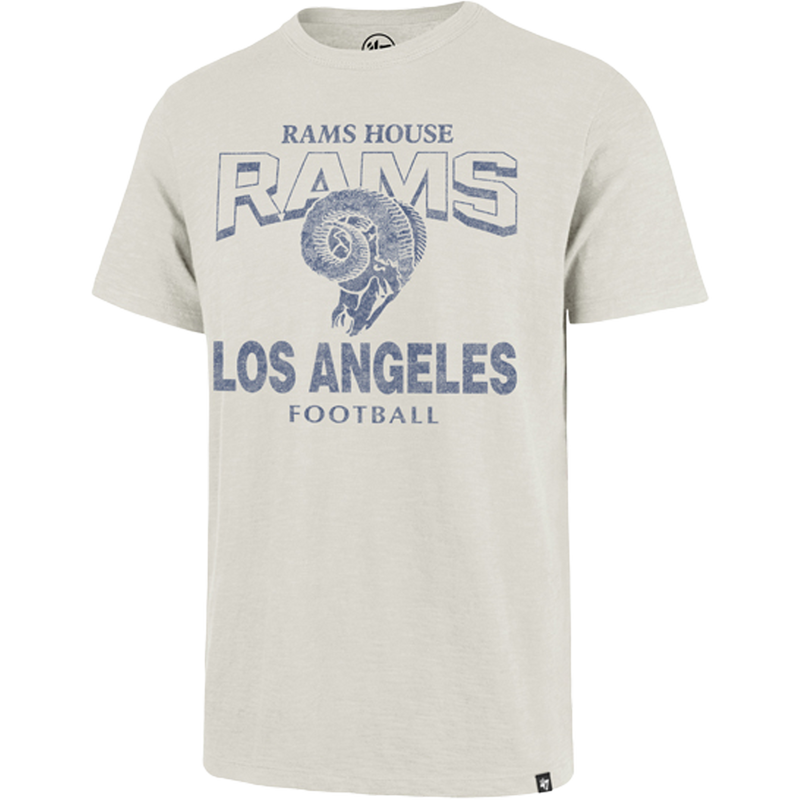 Men's Rams Historic Head On Scrum Tee, Featured Image