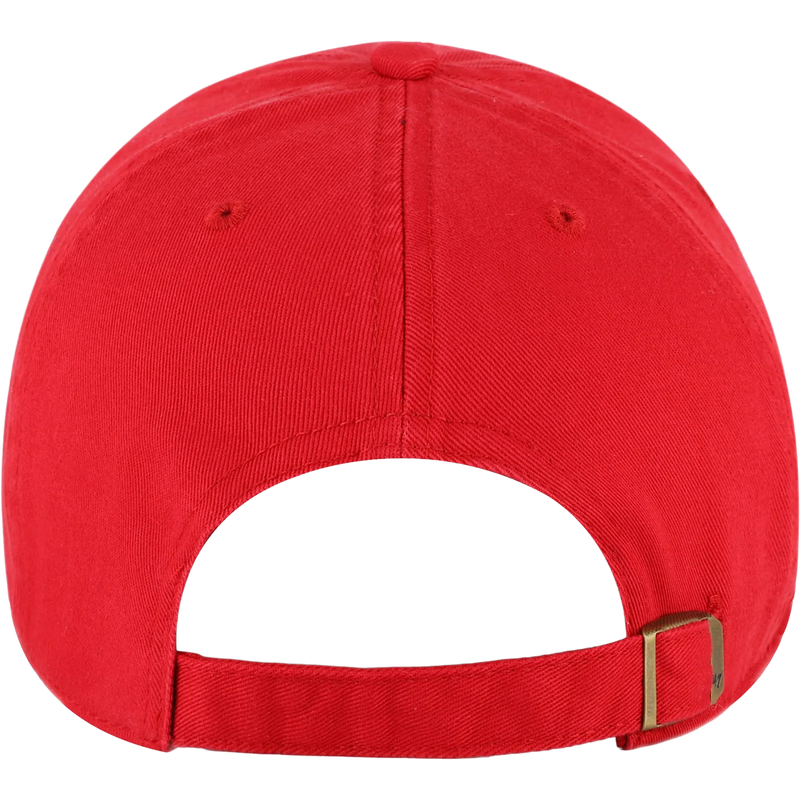 49ers Historic KO Graphic 47 Clean Up, 47 Brand 49ers Historic KO Graphic 47 Clean Up in Red back view