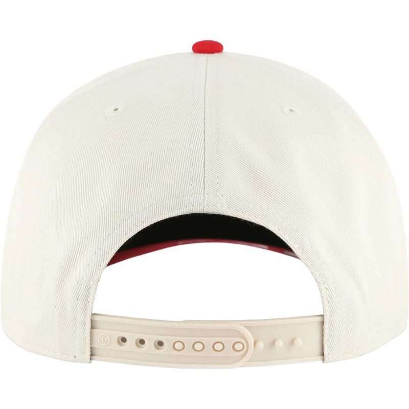 49ers Arcitext 47 Hitch Relaxed Fit, 47 Brand 49ers Arcitext 47 Hitch Relaxed Fit in Natural back view