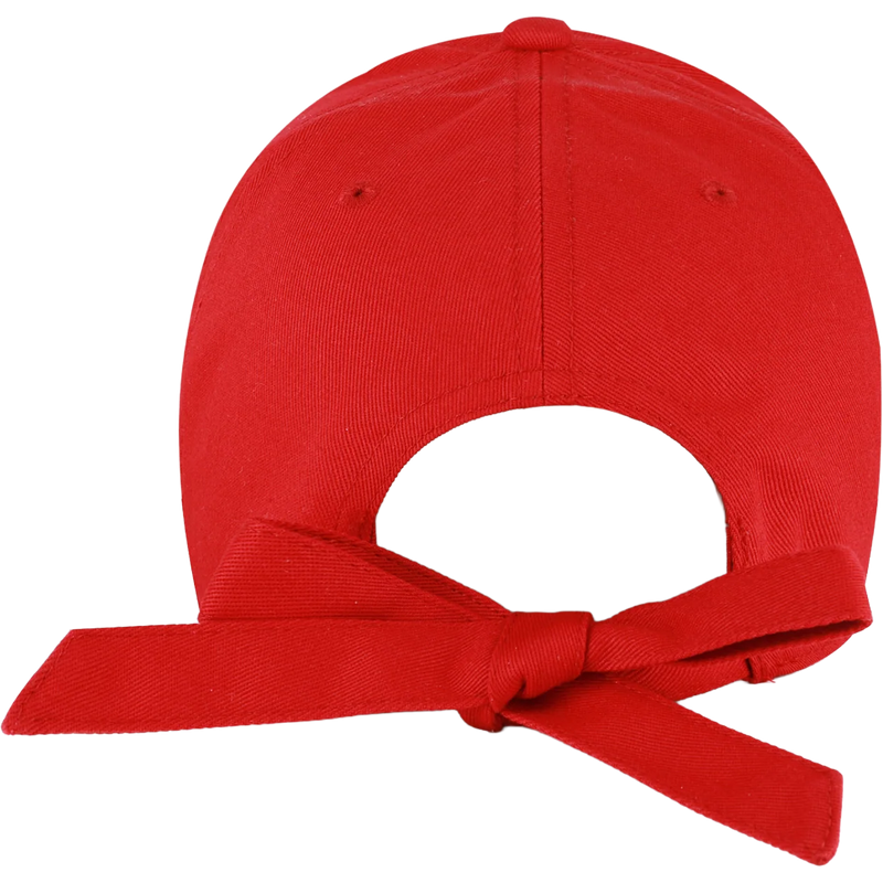 Women's 49ers Bow Back 47 Clean Up, 47 Brand Women's 49ers Bow Back 47 Clean Up in Red back view