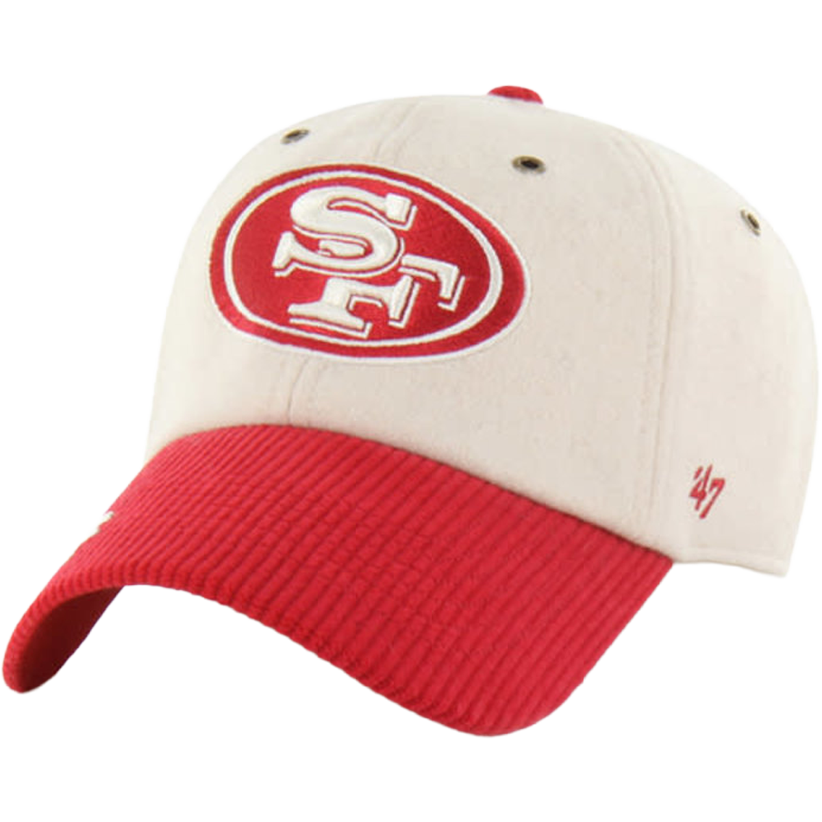 Women's 49ers Rope Script Two Tone 47 Clean Up alternate view