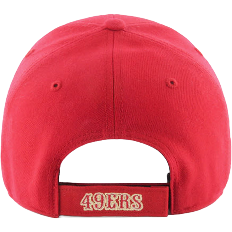 Youth 49ers 47 MVP, 47 Brand Youth 49ers 47 MVP in Red back view