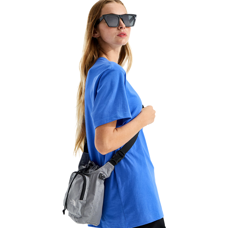 The North Face Never Stop Bucket Bag on Model