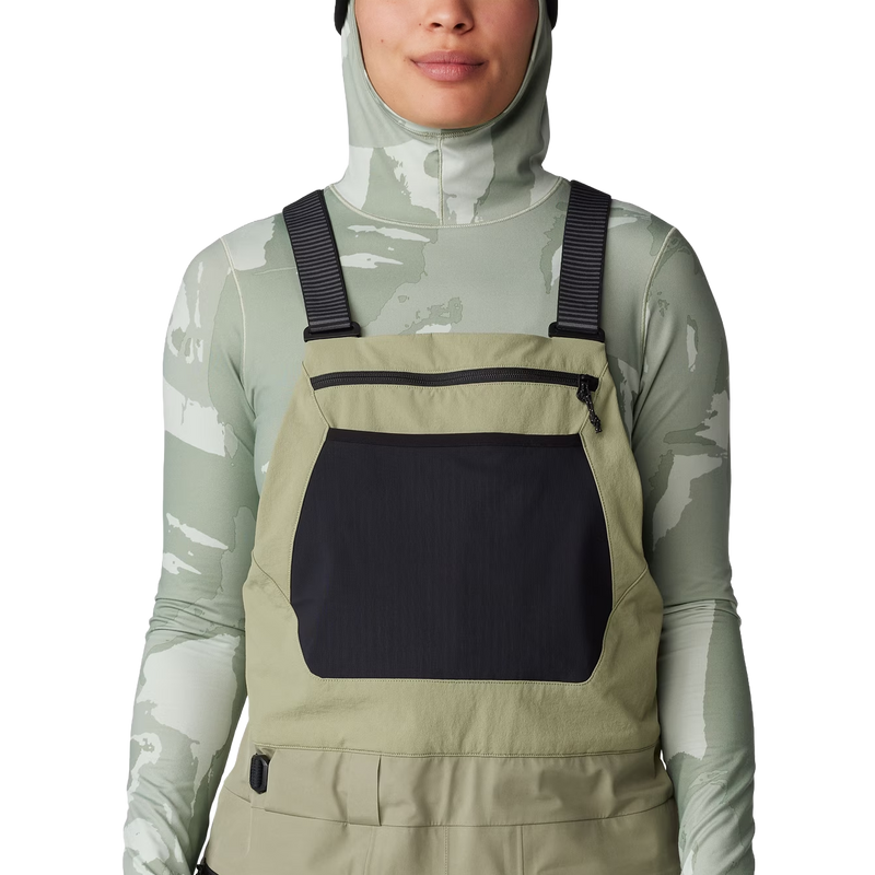 Women's Boundary Ridge GORE-TEX Bib, Mountain Hardwear Women's Boundary Ridge GORE-TEX Bib chest pocket
