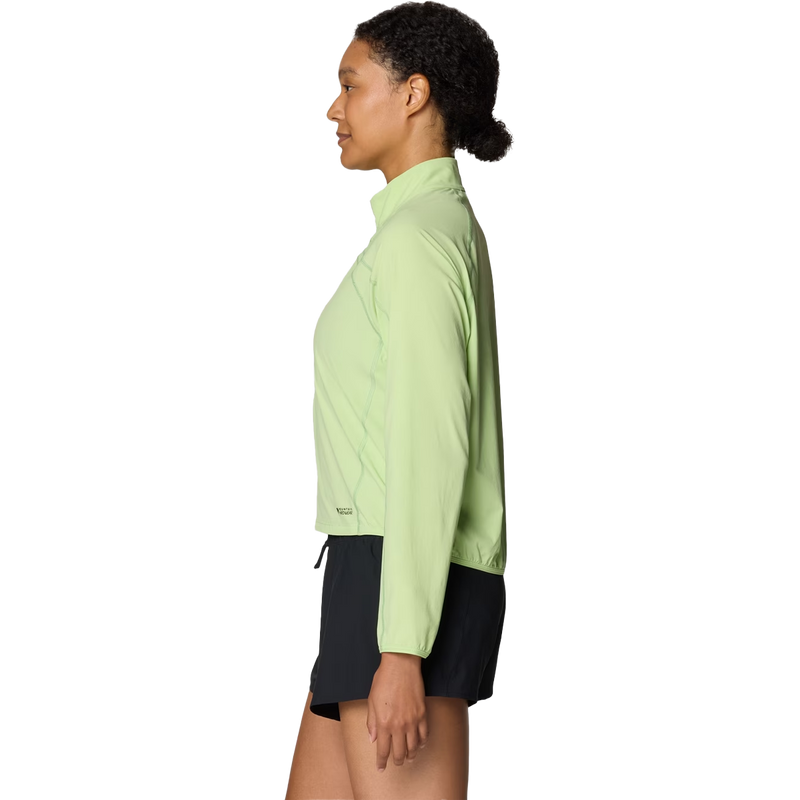 Women's Sunshield Half Zip, Mountain Hardwear Women's Sunshield Half Zip Side