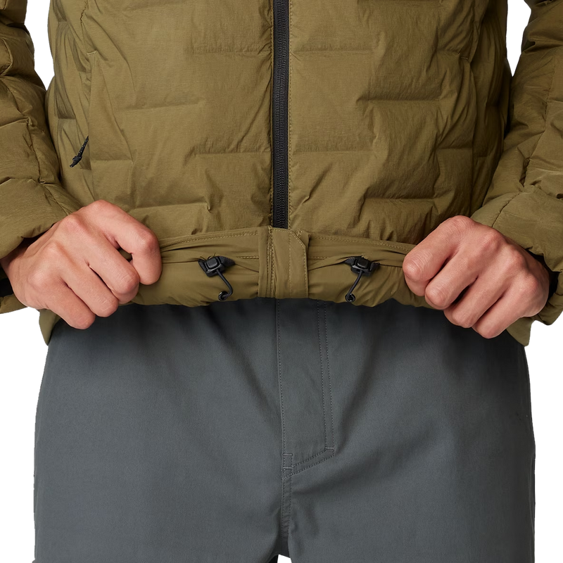 Men's Stretchdown Hoody, Mountain Hardwear Men's Stretchdown Hoody waist cinch