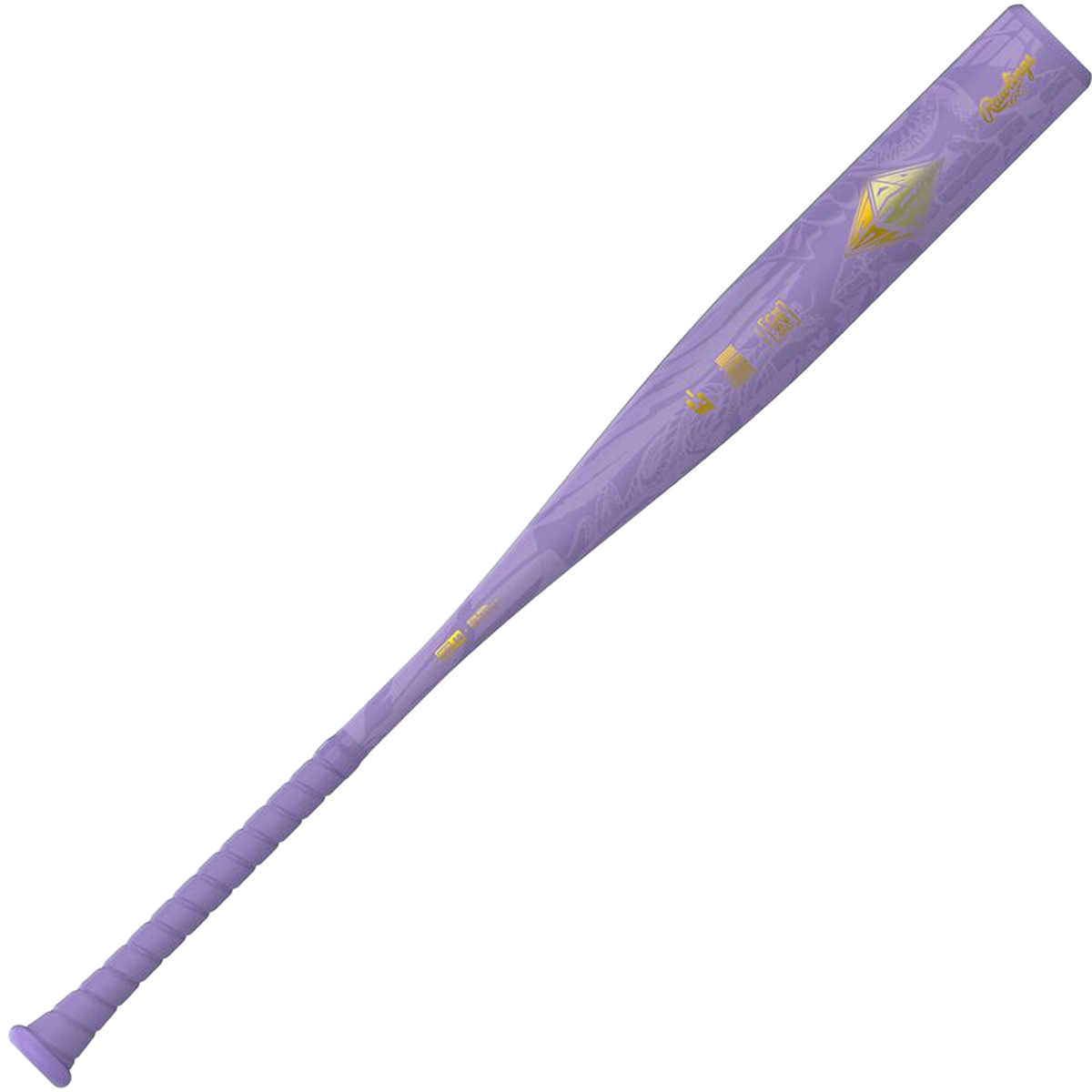 Rawlings Icon Chosen One BBCOR -3 in Purple back side 