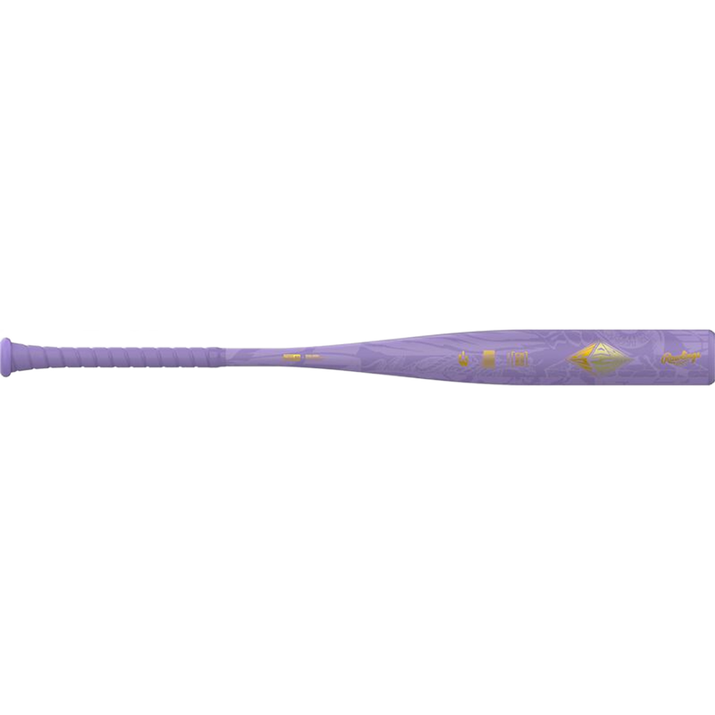 Rawlings Icon Chosen One BBCOR -3 in Purple on side