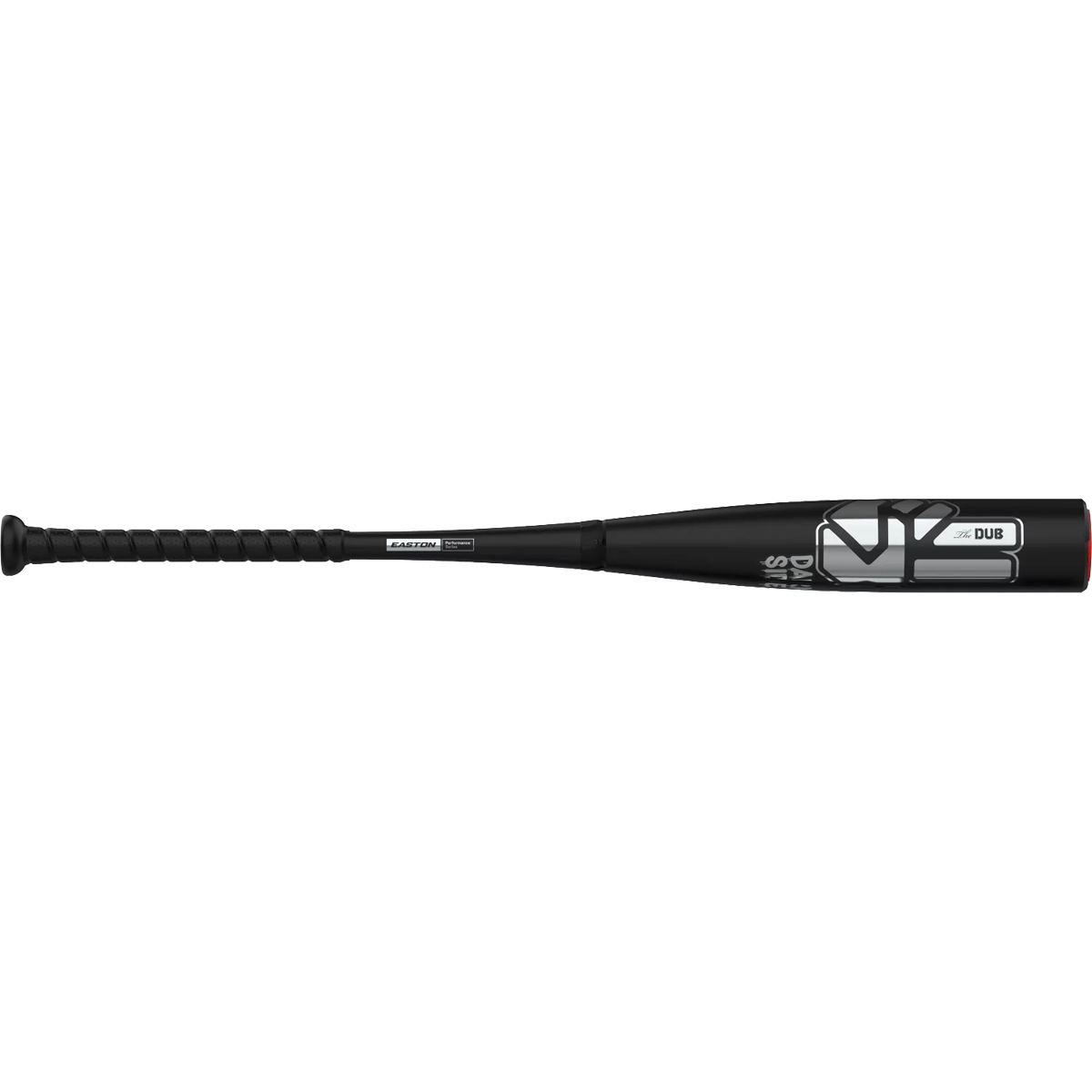 Easton Dub Darkside USSSA -10 in Black  with graphics detail