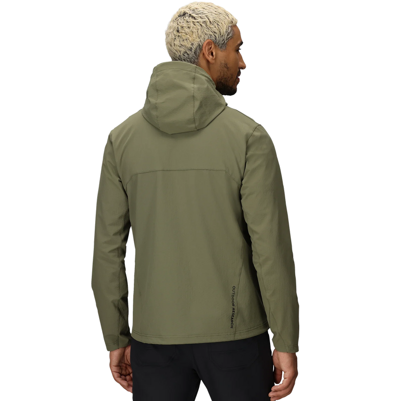 Men's Ultima Softshell Hoodie, Outdoor Research Men's Ultima Softshell Hoodie back