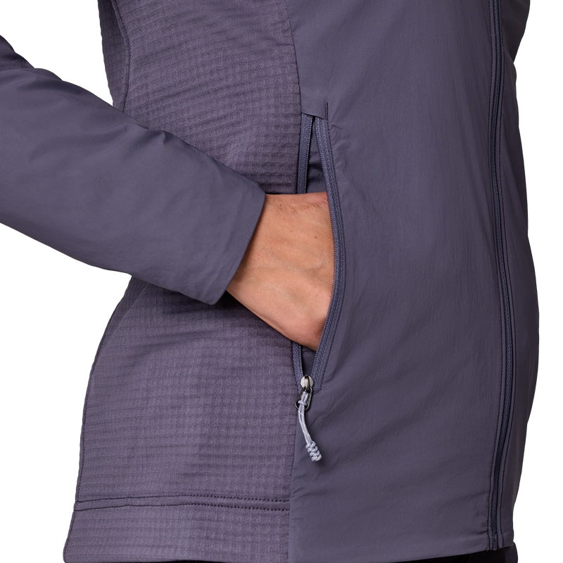 Women's Deviator Hoodie, Outdoor Research Women's Deviator Hoodie hand pocket