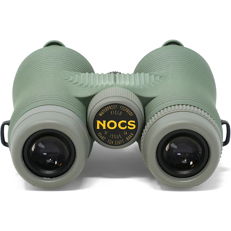 Field Issue 10x42 Waterproof Binoculars, NOCS Field Issue 10x42 Waterproof Binoculars in Sage Green lenses