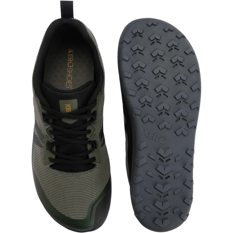 Men's Mesa Summit, Xero Mesa Summit in AMGN Army Green pair top and bottom