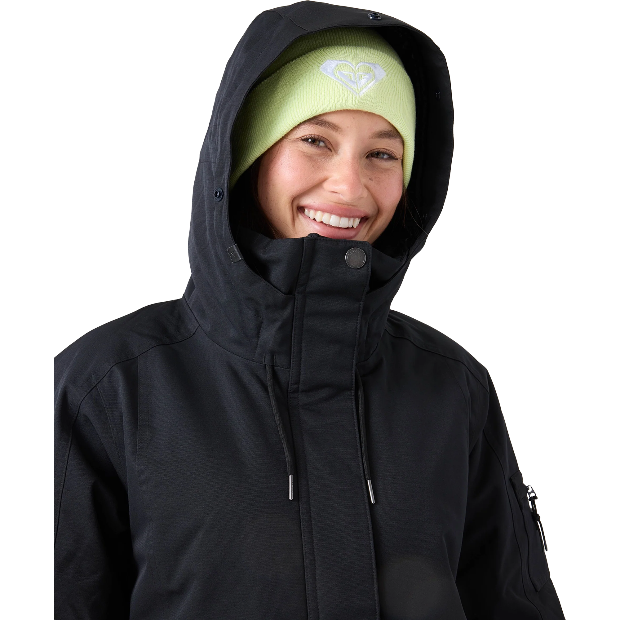Roxy Women's Meade Jacket without Faux-Fur Trim