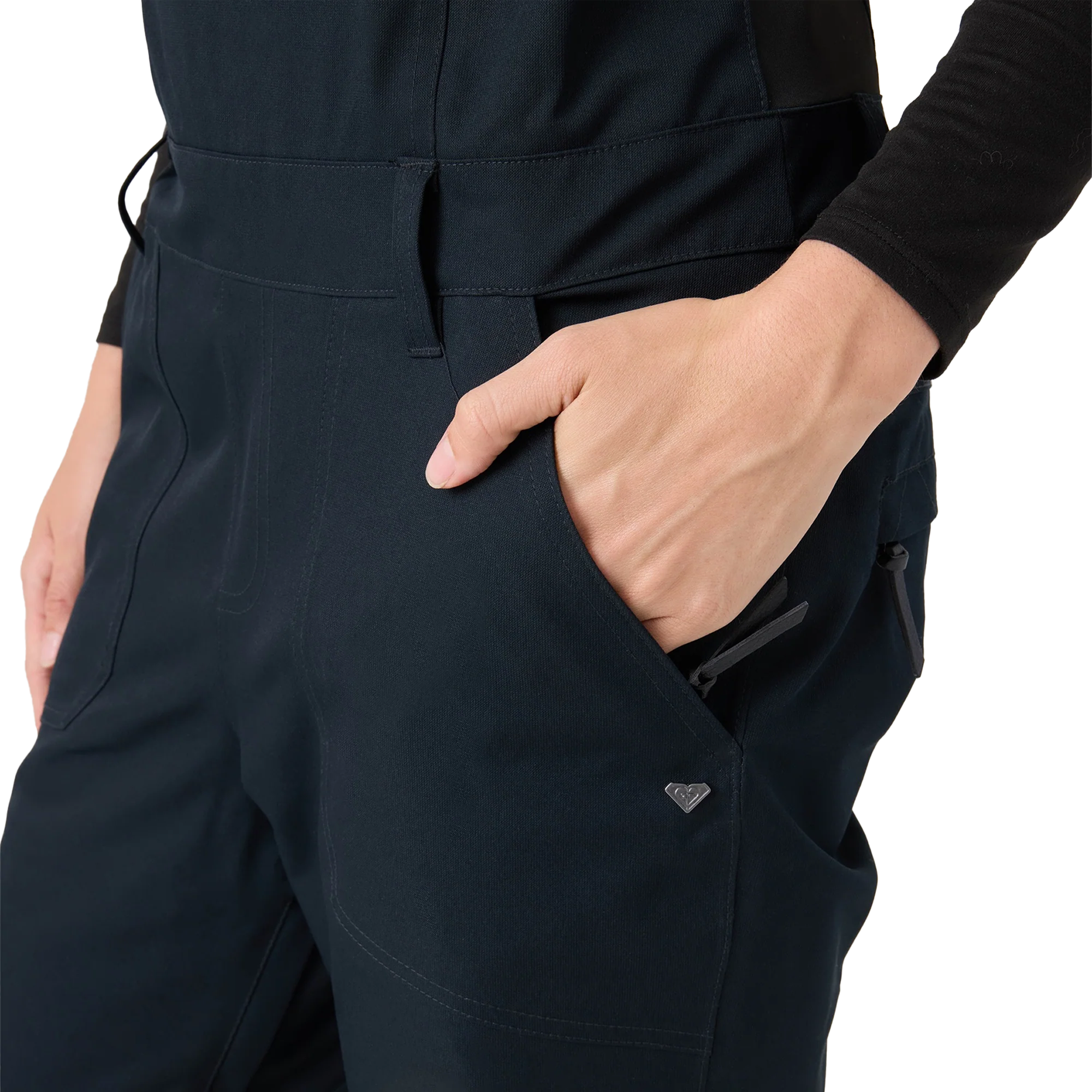Roxy Women's Rideout Bib Front Pocket
