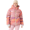 Roxy Women's Alofted Puffy Jacket in Petal Power