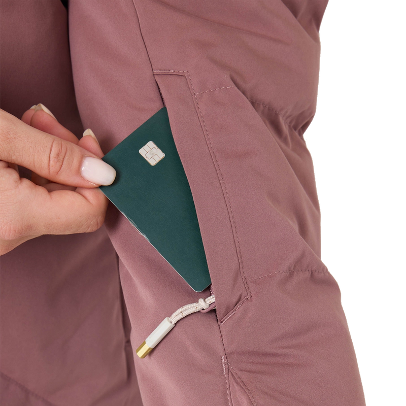 Roxy Women's Snowdrift Jacket sleeve pocket