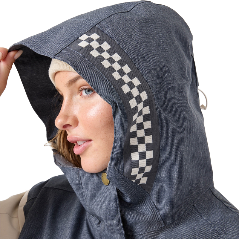Roxy Women's Cheer Up Jacket Hood Detail