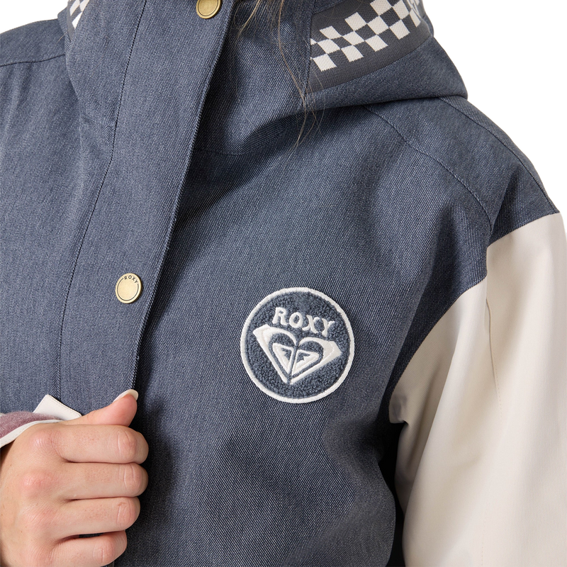Roxy Women's Cheer Up Jacket Chest Patch