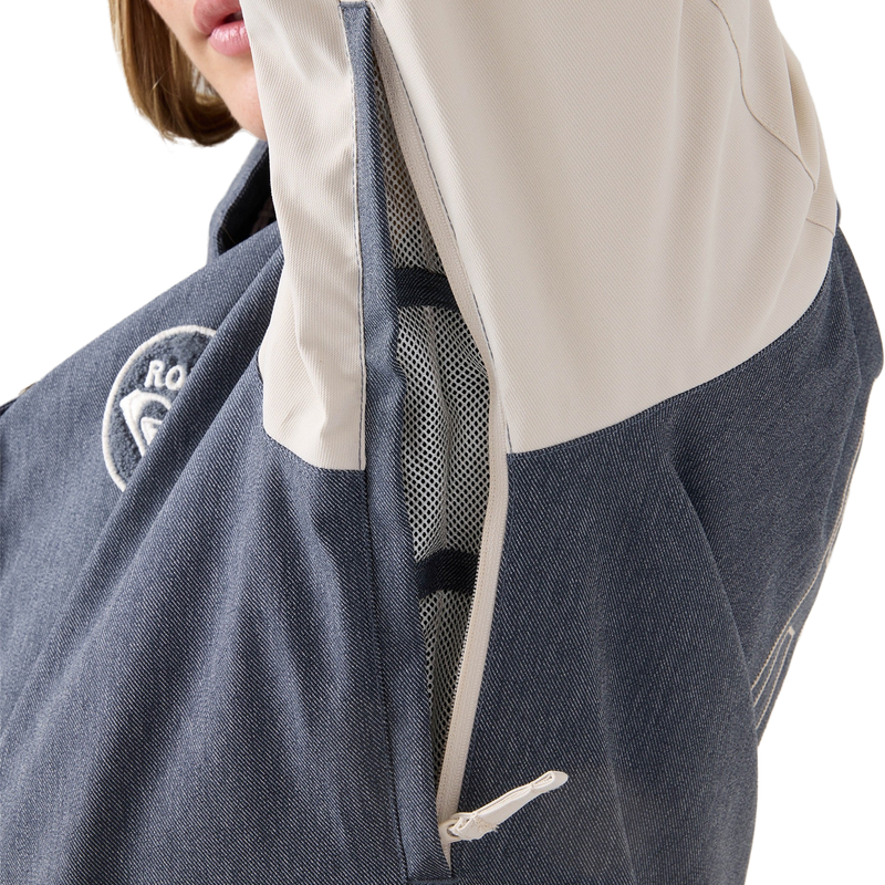 Roxy Women's Cheer Up Jacket underarm vent