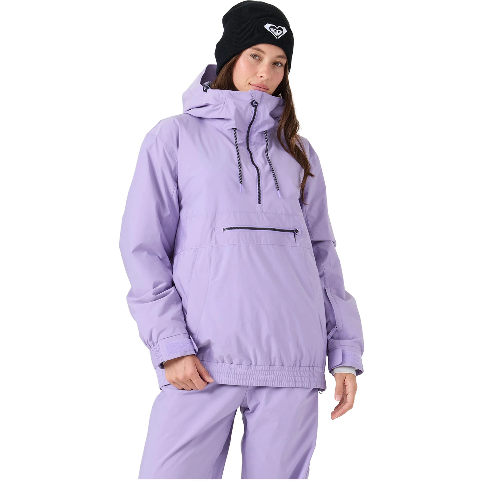 Roxy Women's Downtown Anorak in Sunlit Allium