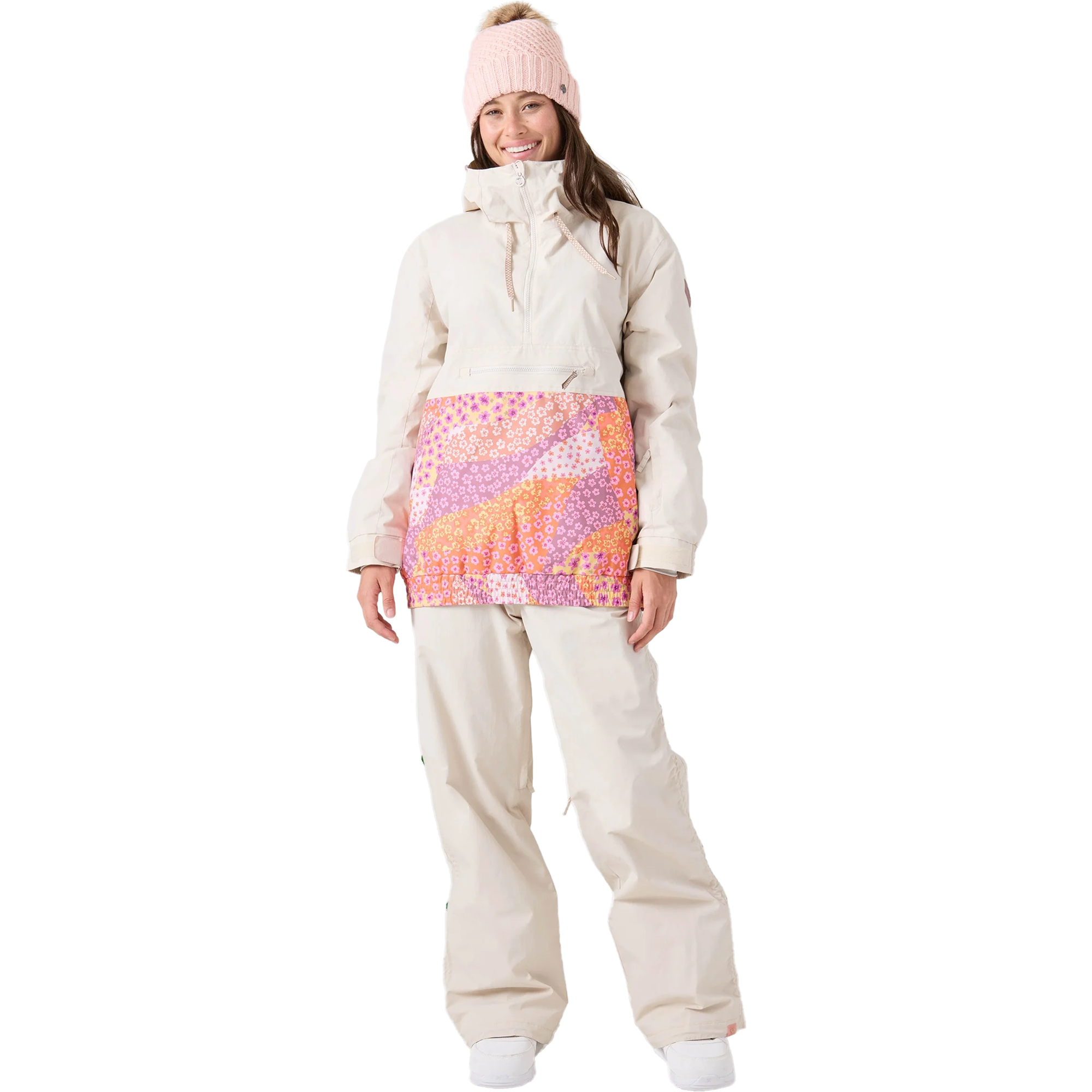 Roxy Women's Downtown Anorak Print Full View