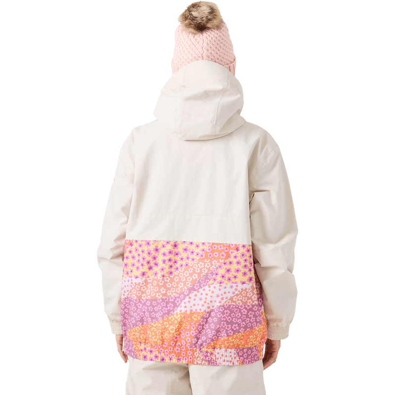 Roxy Women's Downtown Anorak Print Back