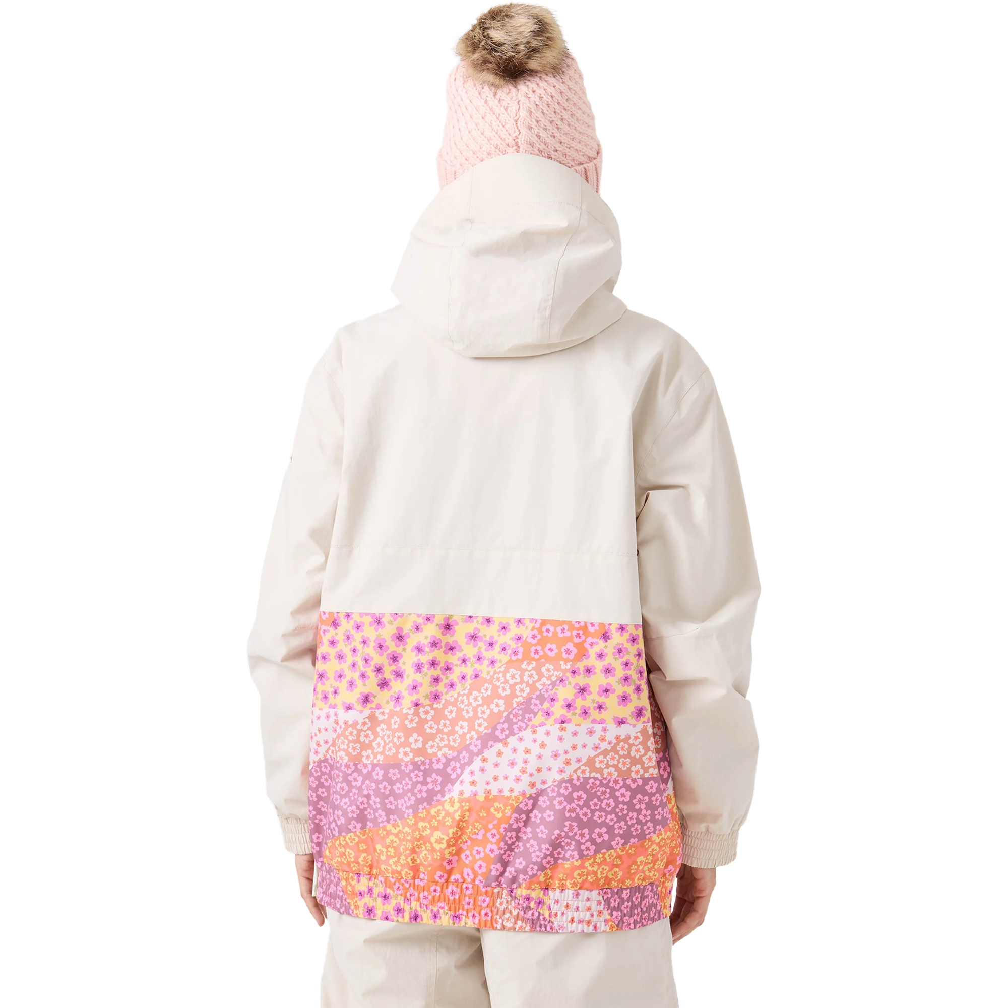 Roxy Women's Downtown Anorak Print Back
