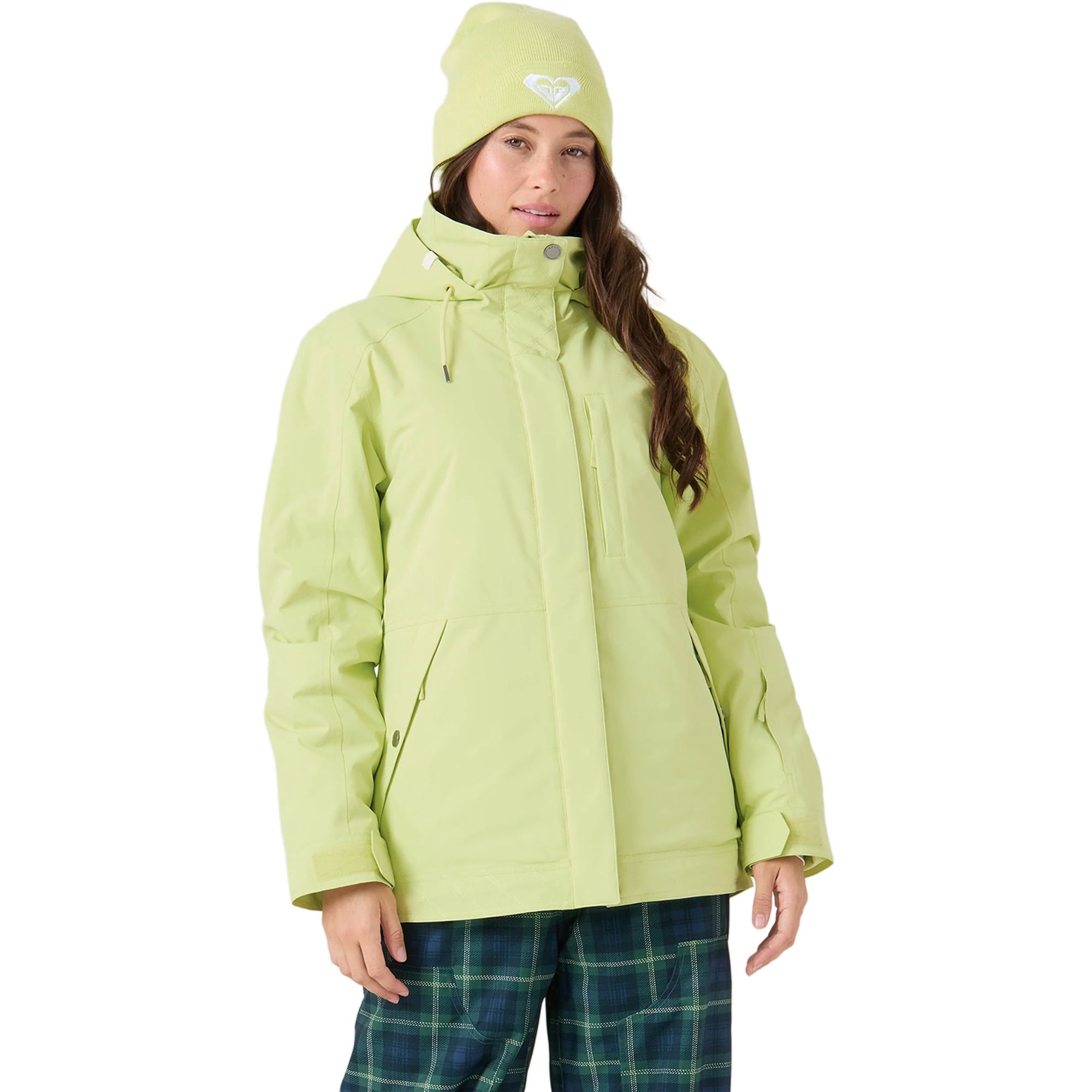 Roxy Women's Billie Jacket in Lily Green