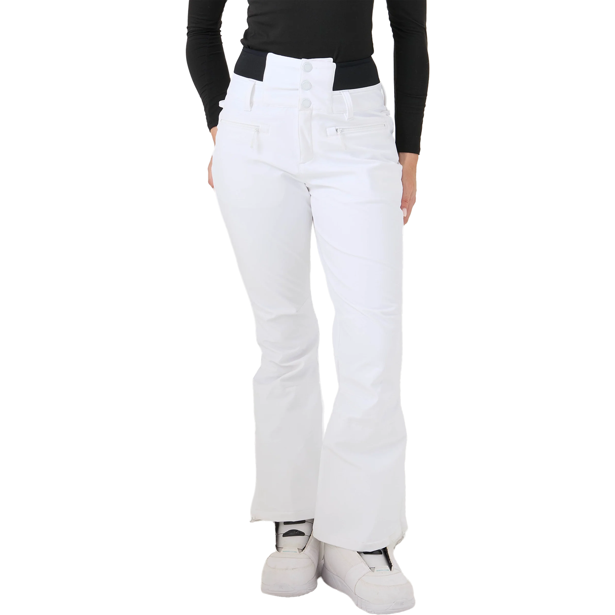 Roxy Women's Rising High Pant in Bright White